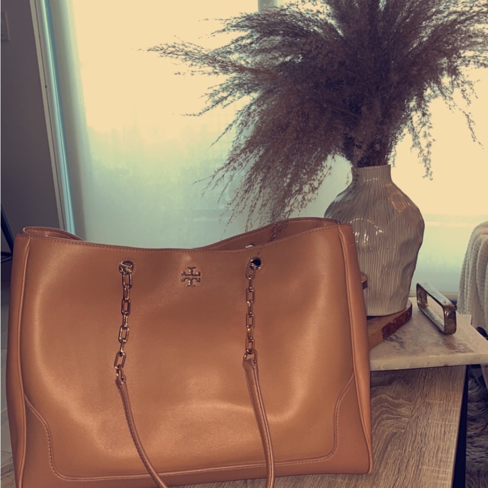 Tory Burch Georgia Pebble Tote Bag